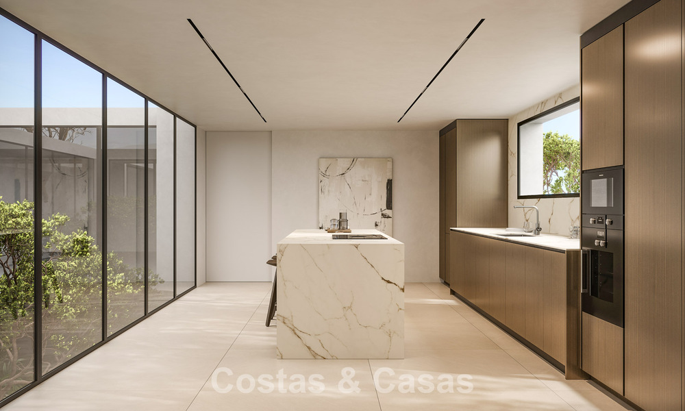 New to the market. Avant-garde style apartments with fantastic sea views for sale in Benahavis - Marbella 778321