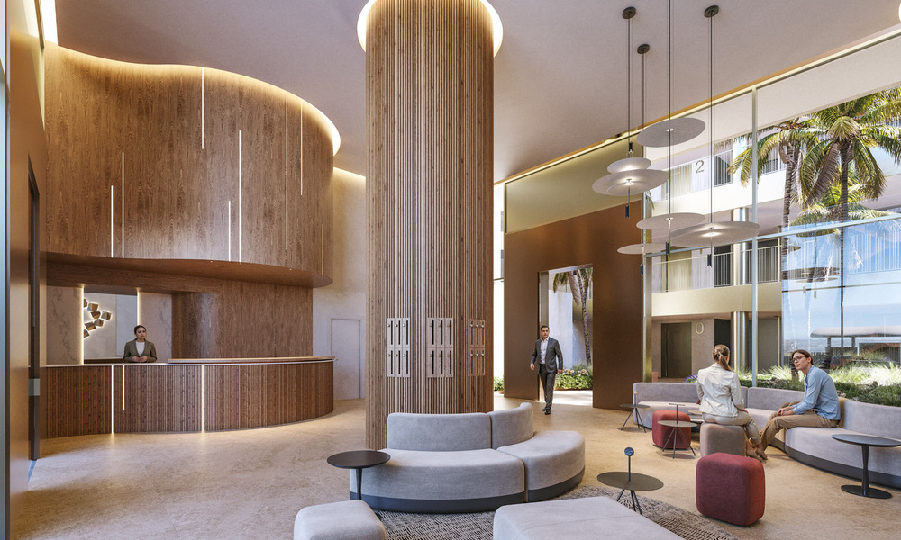 New to the market. Avant-garde style apartments with fantastic sea views for sale in Benahavis - Marbella 778322