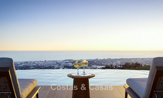 New to the market. Avant-garde style apartments with fantastic sea views for sale in Benahavis - Marbella 778325 