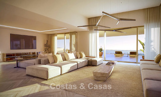 New to the market. Avant-garde style apartments with fantastic sea views for sale in Benahavis - Marbella 778328 