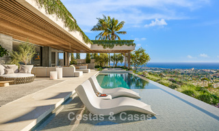 Impressive new build villas for sale with sea, golf and mountain views in Benahavis - Marbella 787413 