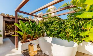 Move-in ready luxury penthouse for sale in a leading beach resort within walking distance of Estepona centre 773754 