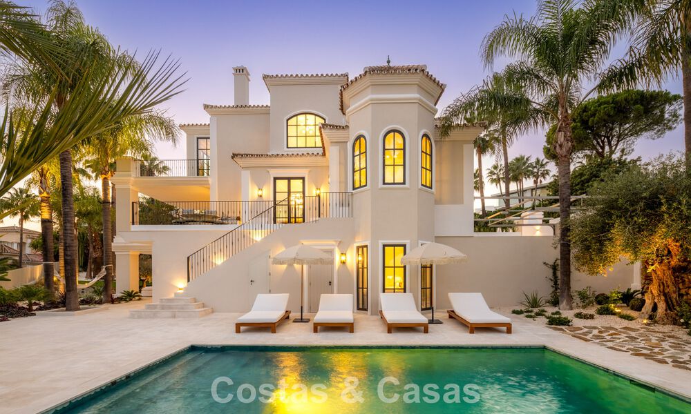 Move-in ready luxury villa with a contemporary Andalusian style for sale in Nueva Andalucia’s Golf Valley, Marbella 773854