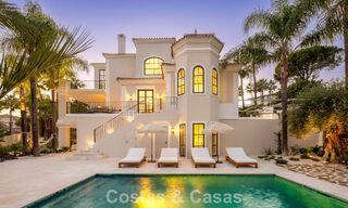 Move-in ready luxury villa with a contemporary Andalusian style for sale in Nueva Andalucia’s Golf Valley, Marbella 773854 