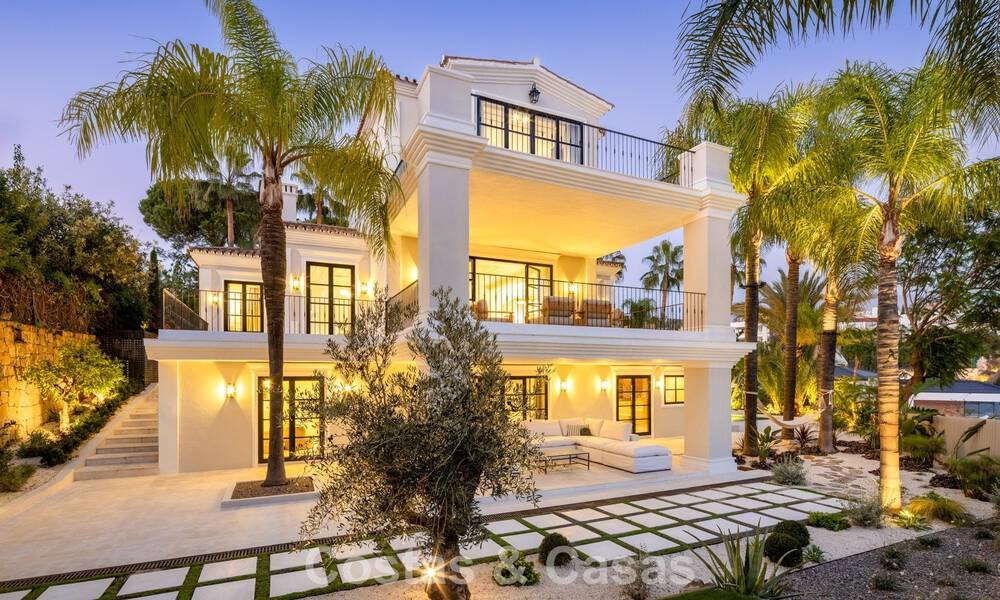 Move-in ready luxury villa with a contemporary Andalusian style for sale in Nueva Andalucia’s Golf Valley, Marbella 773855