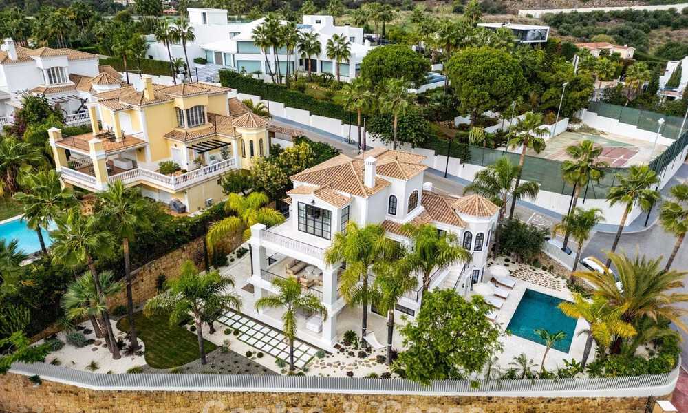 Move-in ready luxury villa with a contemporary Andalusian style for sale in Nueva Andalucia’s Golf Valley, Marbella 773856