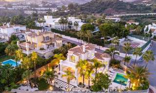 Move-in ready luxury villa with a contemporary Andalusian style for sale in Nueva Andalucia’s Golf Valley, Marbella 773858 