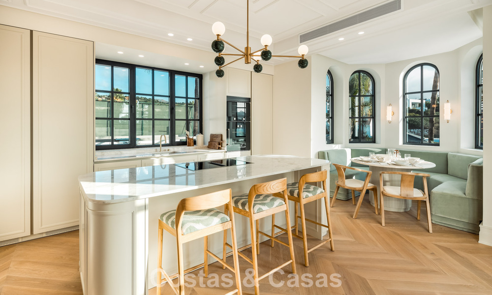 Move-in ready luxury villa with a contemporary Andalusian style for sale in Nueva Andalucia’s Golf Valley, Marbella 773860