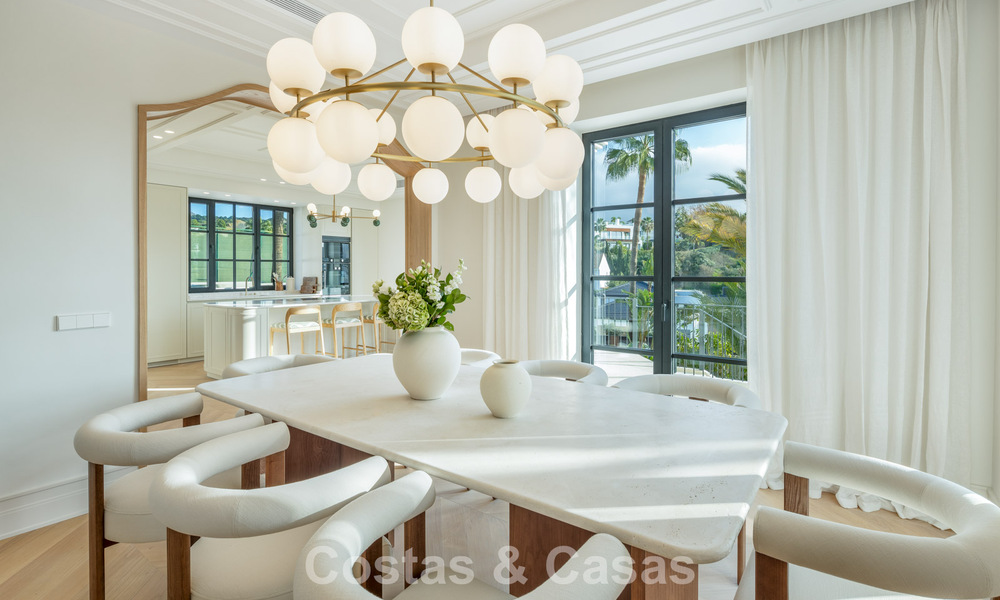 Move-in ready luxury villa with a contemporary Andalusian style for sale in Nueva Andalucia’s Golf Valley, Marbella 773863