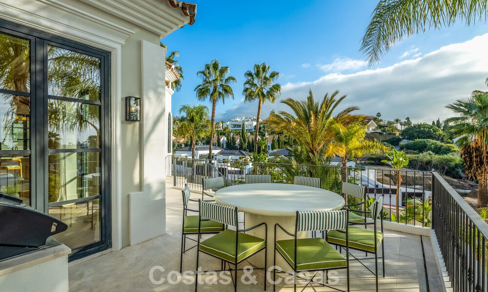 Move-in ready luxury villa with a contemporary Andalusian style for sale in Nueva Andalucia’s Golf Valley, Marbella 773865