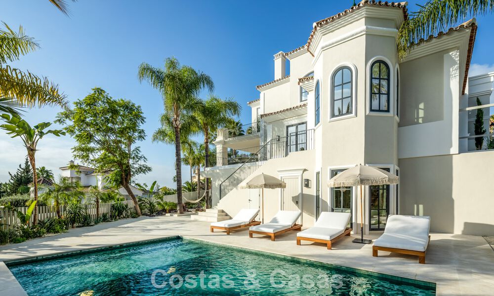 Move-in ready luxury villa with a contemporary Andalusian style for sale in Nueva Andalucia’s Golf Valley, Marbella 773866