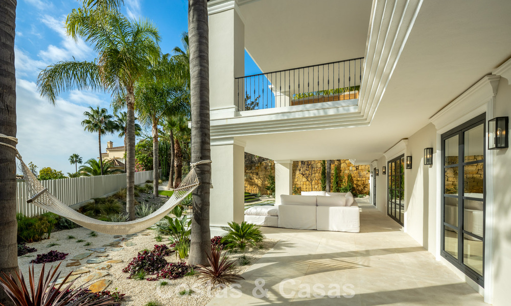 Move-in ready luxury villa with a contemporary Andalusian style for sale in Nueva Andalucia’s Golf Valley, Marbella 773868