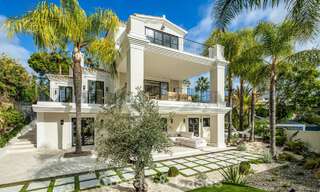 Move-in ready luxury villa with a contemporary Andalusian style for sale in Nueva Andalucia’s Golf Valley, Marbella 773870 