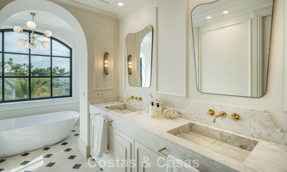 Move-in ready luxury villa with a contemporary Andalusian style for sale in Nueva Andalucia’s Golf Valley, Marbella 773874