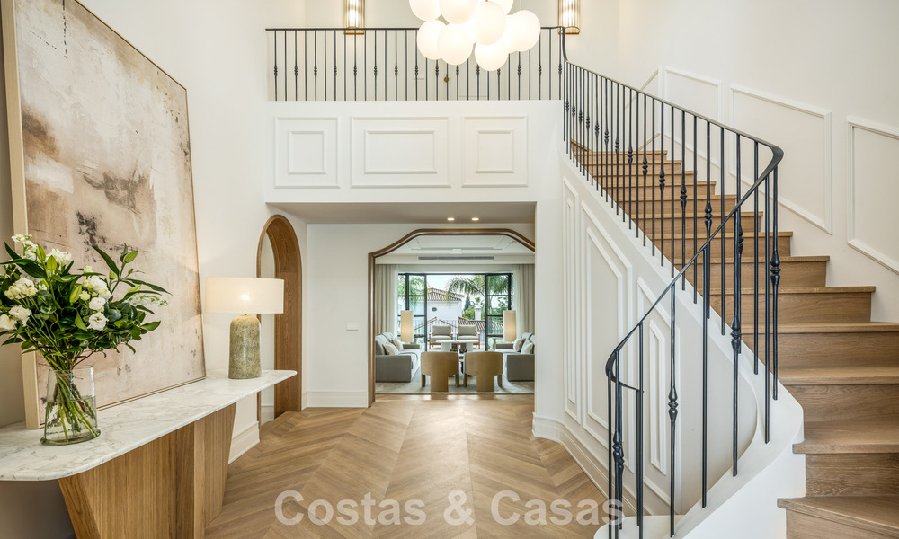 Move-in ready luxury villa with a contemporary Andalusian style for sale in Nueva Andalucia’s Golf Valley, Marbella 773876