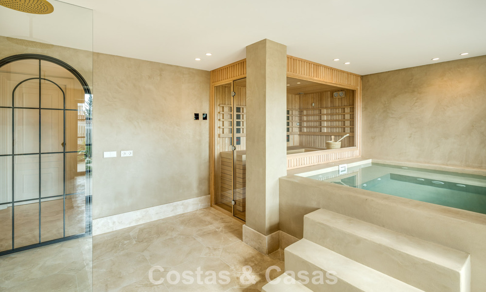 Move-in ready luxury villa with a contemporary Andalusian style for sale in Nueva Andalucia’s Golf Valley, Marbella 773886