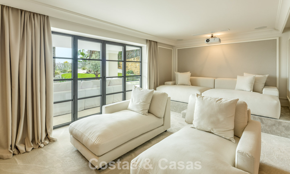 Move-in ready luxury villa with a contemporary Andalusian style for sale in Nueva Andalucia’s Golf Valley, Marbella 773892