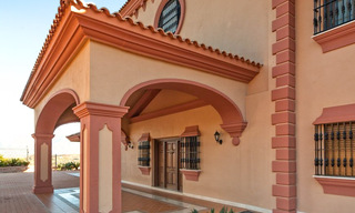 Impressive villa for sale, bordering the golf course in Mijas, Costa del Sol 774474 