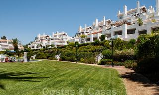 Stylish renovated apartment with sea views for sale in an exclusive beach complex in Los Monteros, Marbella East 776367 