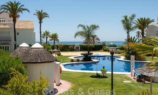 Stylish renovated apartment with sea views for sale in an exclusive beach complex in Los Monteros, Marbella East 776369 