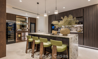 Stylish renovated apartment with sea views for sale in an exclusive beach complex in Los Monteros, Marbella East 778389 