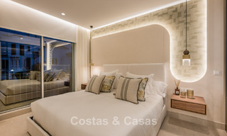 Stylish renovated apartment with sea views for sale in an exclusive beach complex in Los Monteros, Marbella East 778406 