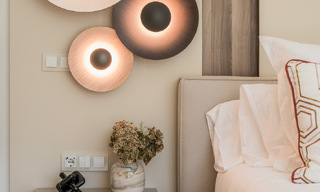 Stylish renovated apartment with sea views for sale in an exclusive beach complex in Los Monteros, Marbella East 778408 