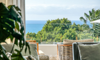 Luxurious duplex apartment for sale with sea views in a high-end Sierra Blanca complex on Marbella’s Golden Mile 774572 