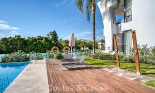 Luxurious duplex apartment for sale with sea views in a high-end Sierra Blanca complex on Marbella’s Golden Mile 774591 