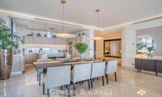 Luxurious duplex apartment for sale with sea views in a high-end Sierra Blanca complex on Marbella’s Golden Mile 774617 