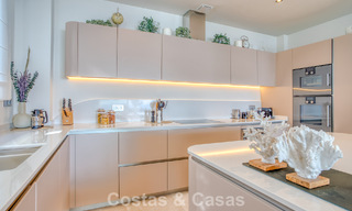 Luxurious duplex apartment for sale with sea views in a high-end Sierra Blanca complex on Marbella’s Golden Mile 774621 