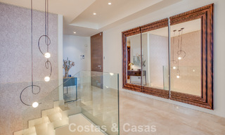 Luxurious duplex apartment for sale with sea views in a high-end Sierra Blanca complex on Marbella’s Golden Mile 774628 