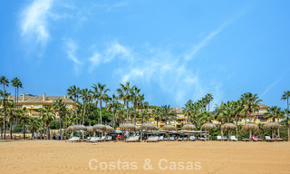 Spacious 3-bedroom apartment with panoramic sea views for sale in a beach complex east of Marbella centre 774629 