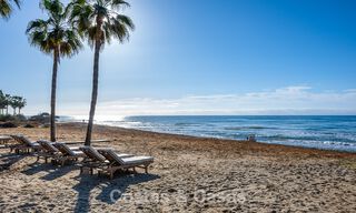 Spacious 3-bedroom apartment with panoramic sea views for sale in a beach complex east of Marbella centre 774651 