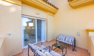 Spacious 3-bedroom apartment with panoramic sea views for sale in a beach complex east of Marbella centre 774666 