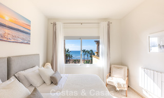 Spacious 3-bedroom apartment with panoramic sea views for sale in a beach complex east of Marbella centre 774679 