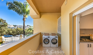 Spacious 3-bedroom apartment with panoramic sea views for sale in a beach complex east of Marbella centre 774687 