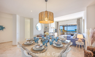 Spacious 3-bedroom apartment with panoramic sea views for sale in a beach complex east of Marbella centre 774691 