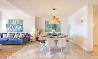Spacious 3-bedroom apartment with panoramic sea views for sale in a beach complex east of Marbella centre 774692 