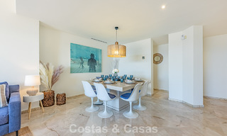 Spacious 3-bedroom apartment with panoramic sea views for sale in a beach complex east of Marbella centre 774693 