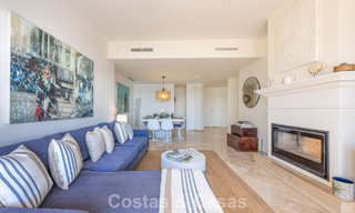 Spacious 3-bedroom apartment with panoramic sea views for sale in a beach complex east of Marbella centre 774695 