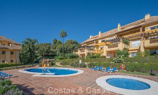 Spacious 3-bedroom apartment with panoramic sea views for sale in a beach complex east of Marbella centre 774716 