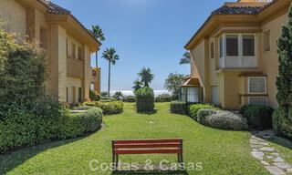 Spacious 3-bedroom apartment with panoramic sea views for sale in a beach complex east of Marbella centre 774721 