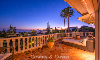Beautiful Spanish style villa with stunning sea views for sale in Elviria, East Marbella 774727 