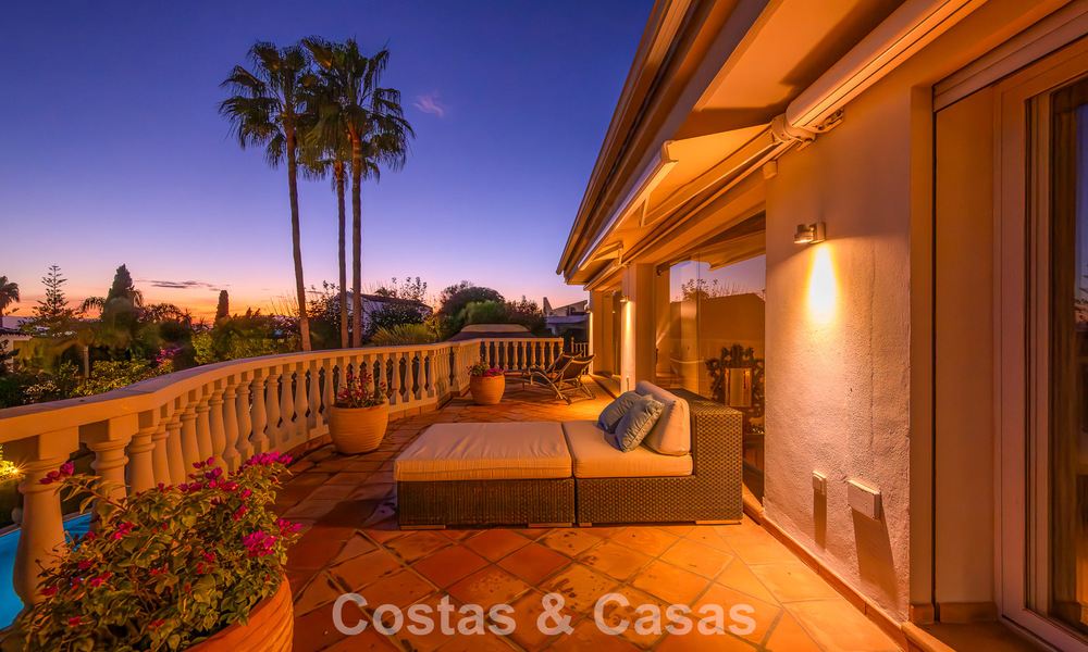Beautiful Spanish style villa with stunning sea views for sale in Elviria, East Marbella 774728
