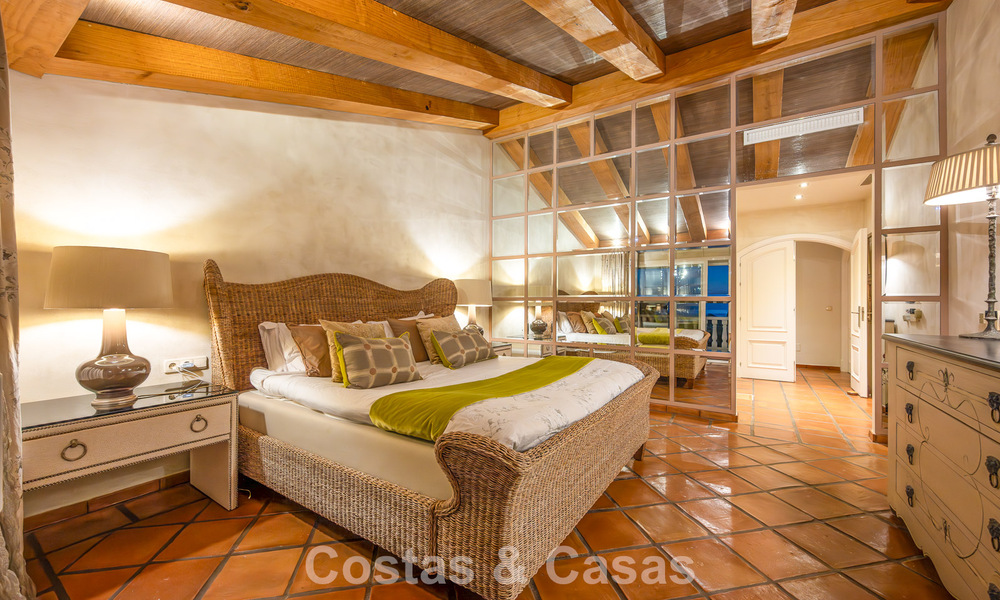 Beautiful Spanish style villa with stunning sea views for sale in Elviria, East Marbella 774733