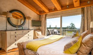 Beautiful Spanish style villa with stunning sea views for sale in Elviria, East Marbella 774746 