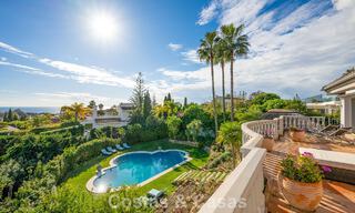 Beautiful Spanish style villa with stunning sea views for sale in Elviria, East Marbella 774750 