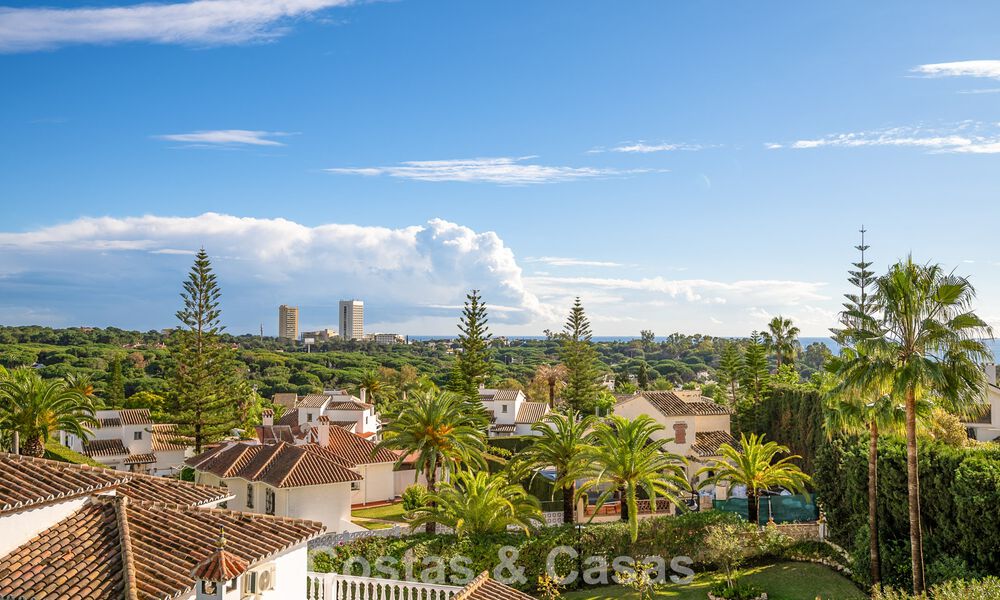 Beautiful Spanish style villa with stunning sea views for sale in Elviria, East Marbella 774752