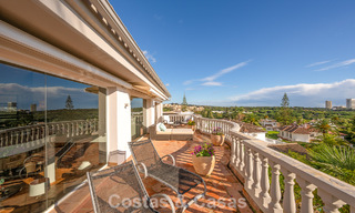 Beautiful Spanish style villa with stunning sea views for sale in Elviria, East Marbella 774755 